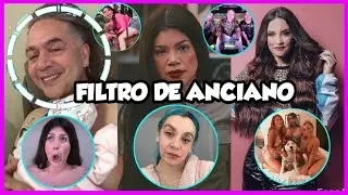 Youtubers Viejos usando filtro de viejo anciano /Juan de Dios Kimberly asi se veran abuelitos