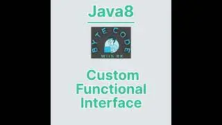 Java8::Custom Functional Interface 