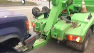 Так «убивают» наши автомашины эвакуаторщики 539-