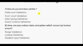 Database Testing