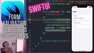 Form Validation using SwiftUI+Combine