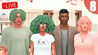 The Sims Not So Berry Challenge Peach Gen #8  (LIVE) | The Last Stream of Peach Gen?!?!?