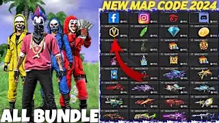 ALL EVO GUN MAX + FREE V BADGE 😱 FREE EMOTE CRAFTLAND MAP CODE FREE FIRE
