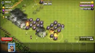 Clash of Clans private server 500 Wizards Vs 500 Mega Mines