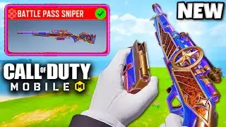 NEW BATTLE PASS SNIPER 😍 (COD MOBILE)
