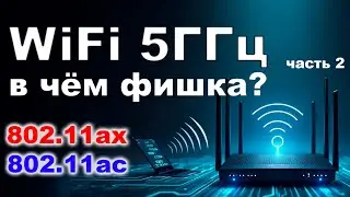 Стандарты wifi и особенности 5ГГц диапазона