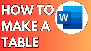 How to Make Table in Word (2024) Step by Step