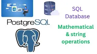 Mathematical operation, string functions in sql