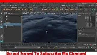How to create an Ocean Wave with Arnold aiStandard Surface Shader in maya 2022 tutorial