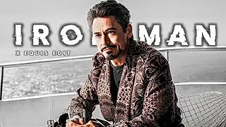 IRON MAN 🥵 × X (EQUIS) 🔥 EDIT || ROBERT DOWNEY JR || EDIT SOMETHING AWESOME ||