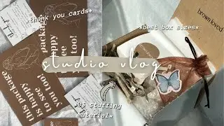 running a candle business at 22 | how we pack orders, sustainable & minimalistic packaging