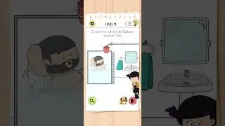 Brain Test 4- Level- 13 (Uncle Bubba's Shower Fun) #kaigaming #braintest4 #braintest