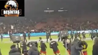 🔥📹Beşiktaşlı taraftarlar Portekiz - Mısır maçı öncesi ısınan Cristiano Ronaldo'ya 