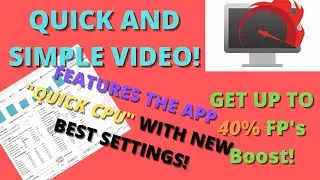 The “BEST APP” For BOOSTING FP'S In ALL GAMES!
