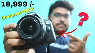Flipkart Big Billion Day 😱 Best DSLR Camera under 20000 | Canon 3000D unboxing and review 🔥