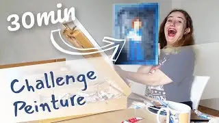Challenge peinture : Je reproduis un tableau célèbre en 30min