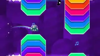 Using low detail mode (ugly) |Geometrical dominator|Geometry dash-2.0 [Harder]