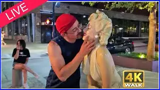 4K WALK  L I V E !! from National Harbor, Maryland - USA