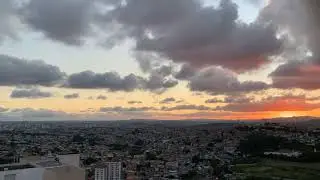 Time Lapse Fotografia Por do Sol em São Paulo