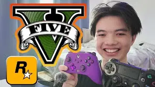 How to Use PS4/PS5 Controller on GTA 5 PC Rockstar Launcher 2025! (Full Guide)