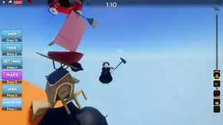 My 100th win in Roblox Getting over it