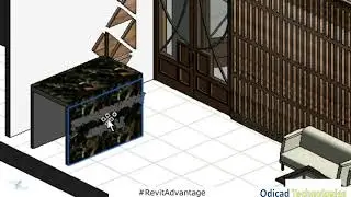 Create 3d Text designs using Model Text in Revit Architecture