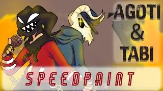 Agoti & Tabi || Friday Night Funkin' Speedpaint