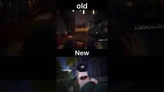 Hello neighbor 2 old vs New Jumpscares (Comparison) 