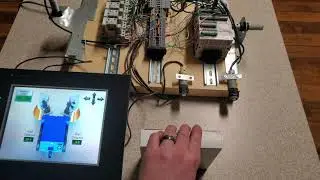 Click PLC Cmore HMI Analog Ultrasonic Sensor