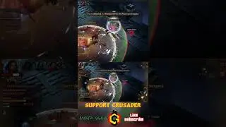 Diablo Immortal Crusader Vault Build: 3.8K Crusader Face-off #shorts