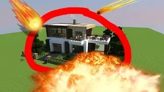 Как гриферить в майнкрафте ? Minecraft grief - Вызываем метеорит!