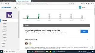 Coursera Course Machine Learning Classification All Week Answers