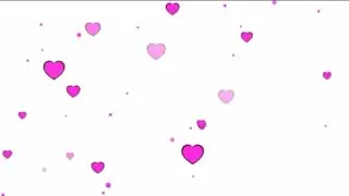 Pink Heartin Snow Particles whatsapp Status Template | Green Tech Video'z