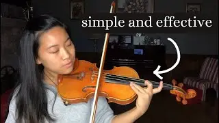 Violin Finger Stretching Exercise for Tiny Hands