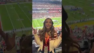 I’M AT THE SUPERBOWL🏈