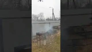Лучший способ располить мангал)))