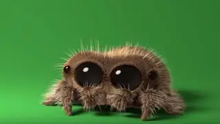 animated spider green screen