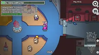 Among Us Airship NEW Map Gameplay - Among Us Airship Map Tasks Game, Among Us Airship Eject Gameplay