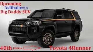 New 2023 Toyota 4Runner 40th Anniversary Special Edition || 