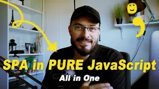 SPA in Pure JavaScript from scratch | All in one | [Arabic Video]