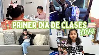 Primer Dia De Regreso A Clases En EEUU 🇺🇸 📚| 08.13.24