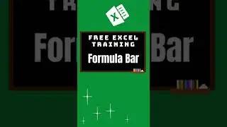 Excel Bites - Section 1: Formula Bar (#24) - #shorts