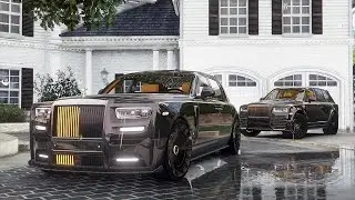 Mansory Cullinan & Phantom Black Badge Orange 2024 PRZEMO 3D CARS