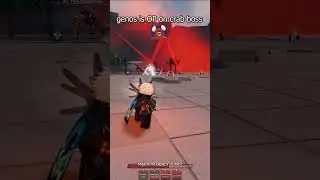 Genos is OP against Crab Boss The Strongest Battlegrounds 