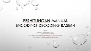 Perhitungan Base 64