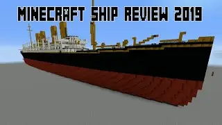 Minecraft Ship Showcase (Review of 2019)