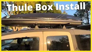 How to Install and modify Thule Roof Box a Honda Element