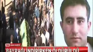Siirt'te bayrak indirmeye çalıştı istasyon sahibi vurarak öldürdü   YouTube
