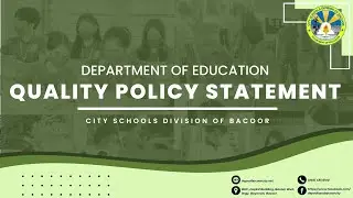Quality Policy Statement | City Schools Division of Bacoor