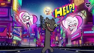 Toothless Dancing being chased by Charlie - Hide Away meme
